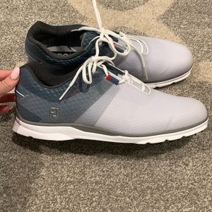 Men’s FootJoy Pro SL Sport Golf Shoes - White/Blue Fog 53854